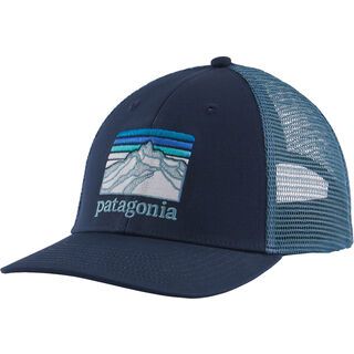 Patagonia Line Logo Ridge LoPro Trucker Hat new navy