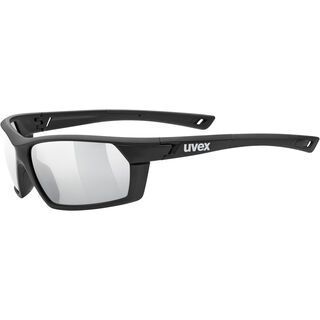 uvex sportstyle 225, black mat/Lens: litemirror silver - Sportbrille