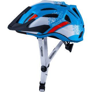 ONeal Q Fidlock Helmet, white/blue - Fahrradhelm