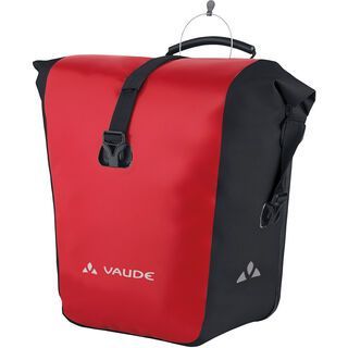 Vaude Aqua Front, red/black - Fahrradtasche