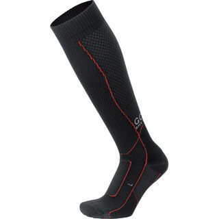 Gore Bike Wear Velocity Compression Socken, black/red - Radsocken