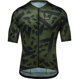 Gore Wear Spirit Signal Camo Trikot Herren utility green/black