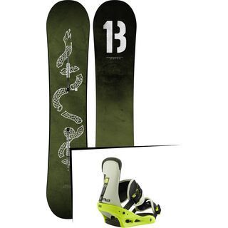 Set: Burton Descendant Wide 2019 + Burton Freestyle mtn dude green