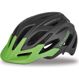Specialized Tactic II, Carbon Grey/Moto Green - Fahrradhelm