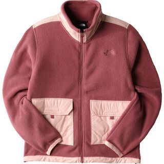The North Face Women’s Royal Arch Full Zip Fleece Jacket wild ginger-evening sand pink