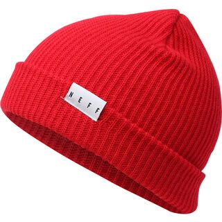 Neff Fold Beanie, red - Mütze