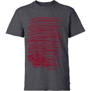Vaude Mens Cyclist T-Shirt II, iron - Radtrikot
