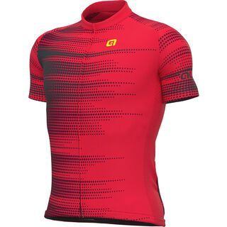 Ale Solid Turbo Short Sleeve Jersey red