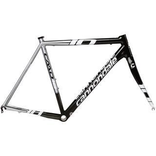 Cannondale CAAD10 Frame 2013, brushed aluminum w/ jet black and magnesium white accents gloss - Fahrradrahmen