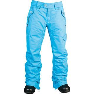 Nitro Love Vigilante Pant, Acid Blue Slub Twill - Snowboardhose