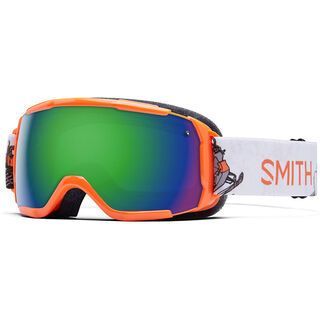 Smith Grom, sno-motion/green sol-x mirror - Skibrille