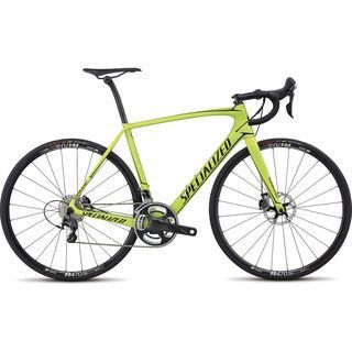 Specialized Tarmac Expert Disc 2017, mo green/yellow - Rennrad