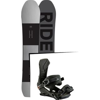 Set: Ride Timeless 2017 + Nitro Team 2017, black - Snowboardset