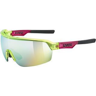 uvex sportstyle 227 Mirror Yellow yellow red transparent