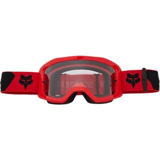 Fox Youth Main Core Goggle - Non-Mirrored/Track flo red