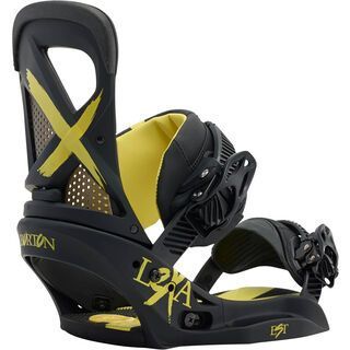 Burton Lexa EST 2015, Black/Yellow - Snowboardbindung