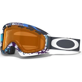 Oakley O2 XS, Mountain Monster Turquoise/Persimmon - Skibrille