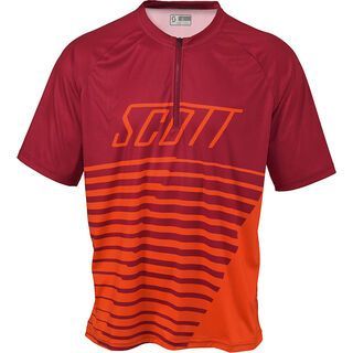 Scott Path 40 s/sl Shirt, tibetan red/orange - Radtrikot