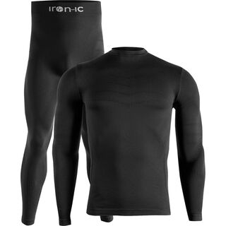 Iron-ic Baselayer Kit Promo Box Shirt + Leggings - Man black