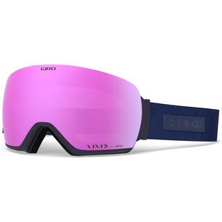 Giro Lusi inkl. WS, midnight velvet/Lens: vivid pink - Skibrille