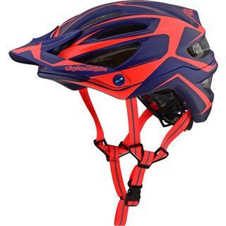 TroyLee Designs A2 Dropout Helmet MIPS, navy/orange - Fahrradhelm