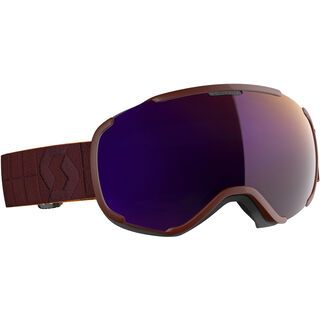 Scott Faze II, merlot red/Lens: enhancer purple chrome - Skibrille