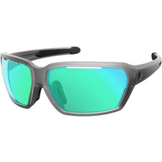 Scott Vector Sunglasses, clear/blue/Lens: blue chrome amplifier - Sportbrille