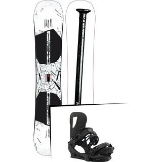 Set: Burton Name Dropper 2019 + Burton Cartel black matte