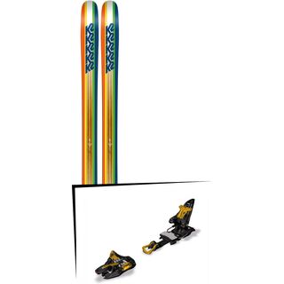 K2 SKI Set: Shreditor 102 2016 + Marker Kingpin 10