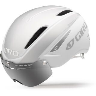 Giro Air Attack Shield, white/silver - Fahrradhelm