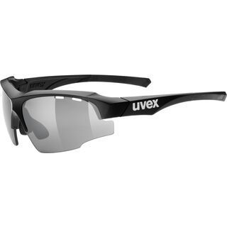 uvex Sportstyle 107 inkl. Wechselgläser, black mat/Lens: litemirror silver - Sportbrille