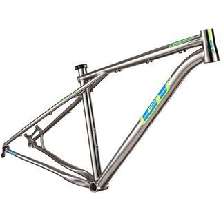 GT Xizang 9R Frame 2012, polished silver - Fahrradrahmen