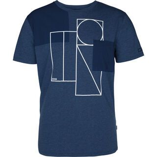 ION Tee SS 3D, insignia blue melange - T-Shirt