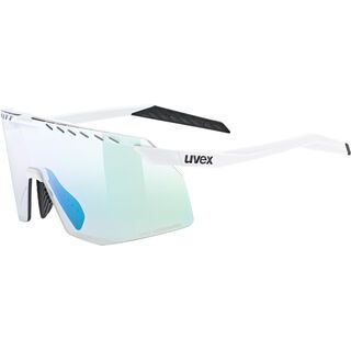 uvex pace stage V Mirror Green / white matt