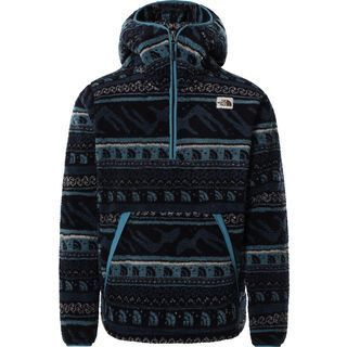 The North Face Men’s Printed Campshire Po Hoodie aviator navy tnf