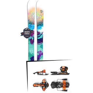 Set: Icelantic Maiden 101 2018 + G3 Ion 12