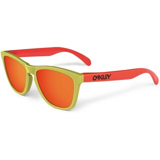 Oakley Frogskins Aquatique, Lagoon/Fire Iridium - Sonnenbrille