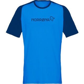 Norrona fjørå equaliser lightweight T-Shirt (M), hot sapphire - Radtrikot