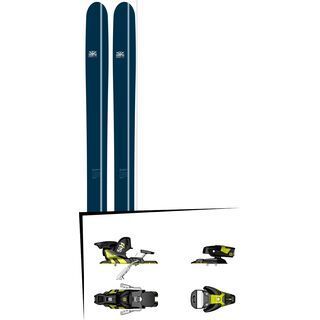 DPS Skis Set: Lotus 124 Powderworks Special Edition 2016 + Salomon STH2 WTR 13