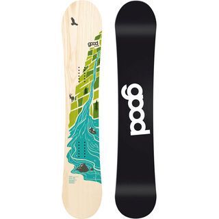 goodboards Prima Camber 2016, ahorn-grün - Snowboard