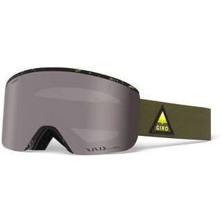 Giro Axis inkl. WS, citron arrow mtn/Lens: vivid onyx - Skibrille