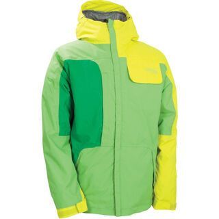 686 Mannual Season Insulated Jacket, Kiwi Colorblock - Snowboardjacke