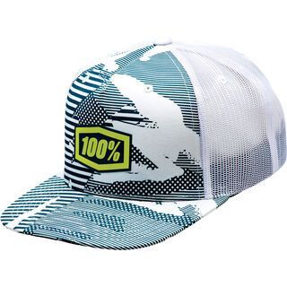 100% Odyssey Trucker Hat, white - Cap