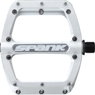 Spank Spoon Reboot Flat Pedal - M raw silver