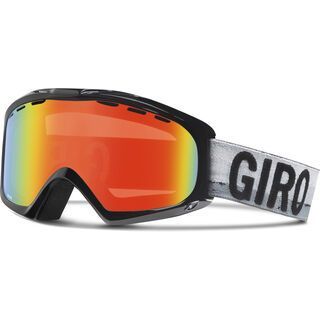 Giro Signal, black fogbank/persimmon blaze - Skibrille