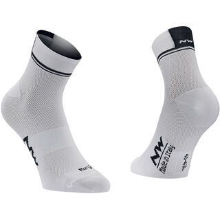 Northwave Logo 2 Socks, white/black - Radsocken