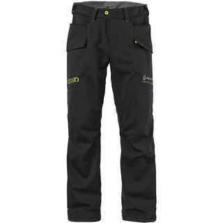 Scott Factory Team Softshell Pants, black/lime green - Softshellhose