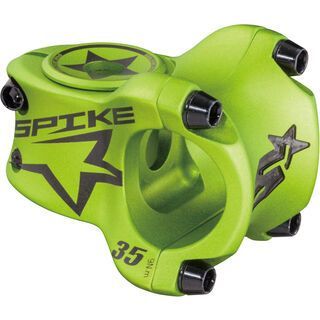 Spank Spike Race Stem, green/shot peen - Vorbau