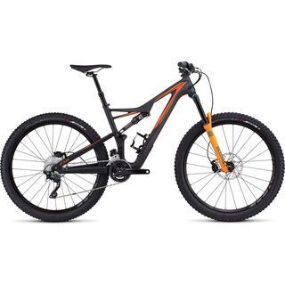 Specialized Stumpjumper FSR Comp Carbon 650b 2016, black/orange - Mountainbike