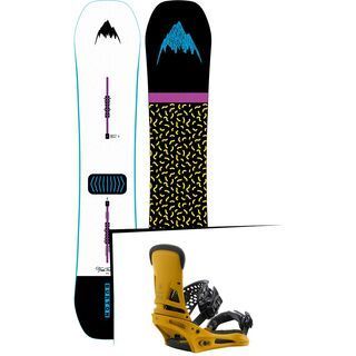 Set: Burton Free Thinker Wide 2019 + Burton Malavita colonel mustard